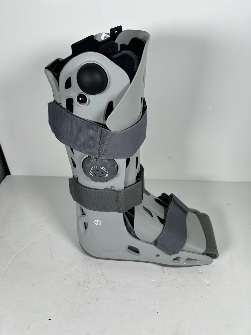 Adjustable Aircast Gray Medical Walking Boot for Men